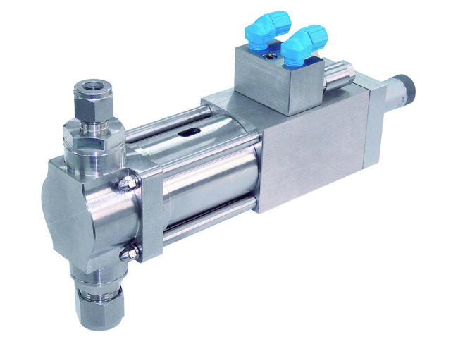 B series CV type Food & Cosmetic type [Pneumatic Driven]